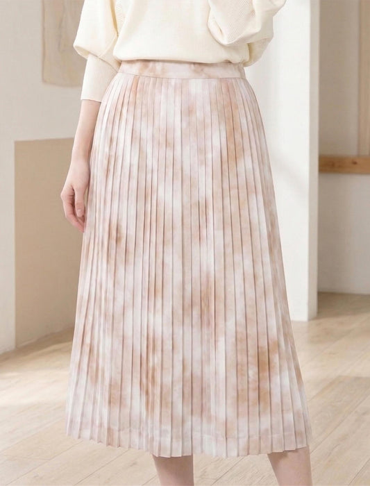 シフォンプリーツスカート