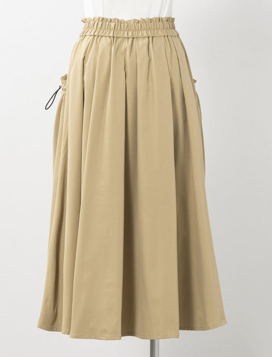 ドロストポケットボリュームスカート