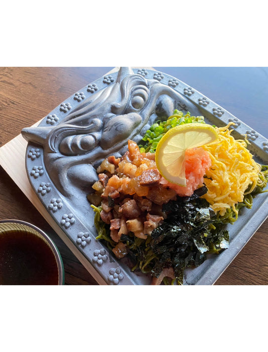 鬼焼き瓦そばセット（3人前）