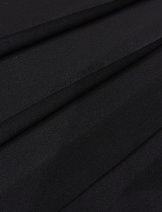 ＜SPECCHIO＞サイドプリーツ切り替え バンドカラーシャツワンピース
