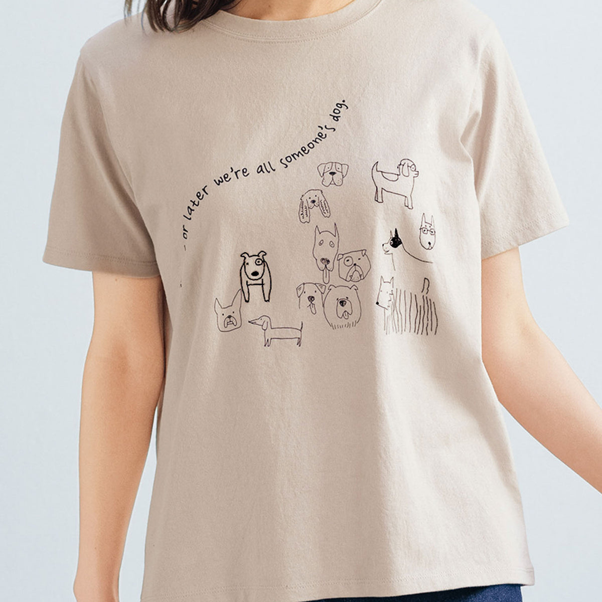 とことこ　Tシャツワンちゃん 受注】ワンちゃんプリントTシャツ | Northmall（ノースモール）暮らし
