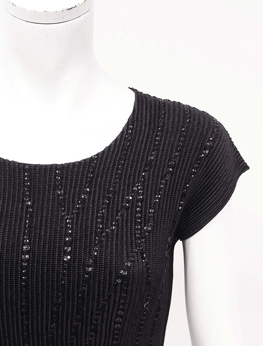 ＜SPECCHIO＞ビジュー刺繍シャトル フレンチトップス