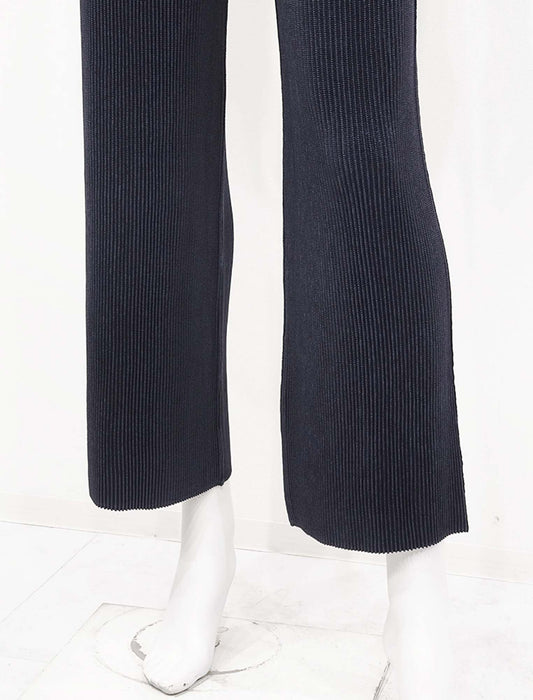 ＜SPECCHIO＞シャトルプリーツ ストレートパンツ