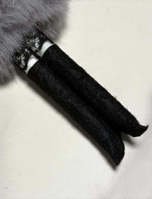 ポンポンスカートメガネちゃんチャーム