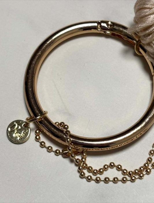 ポンポンスカートメガネちゃんチャーム