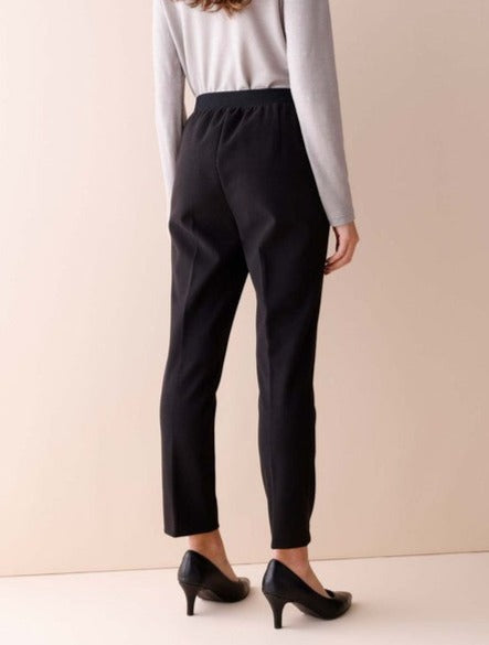 フラノ調ニットテーパレイトパンツ