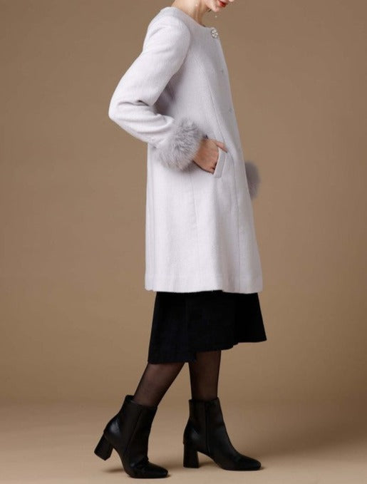 ビジューコート 7wayファー×ビジューコート/MAJESTIC LEGON(マジェスティック