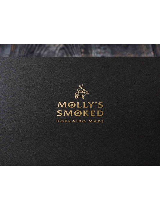 【お取り寄せ(送料込)】＜MOLLY'S SMOKED＞本格志向の手づくり/北海道&イタリア ドルチェポルコ豚 パンチェッタ ベーコン セット